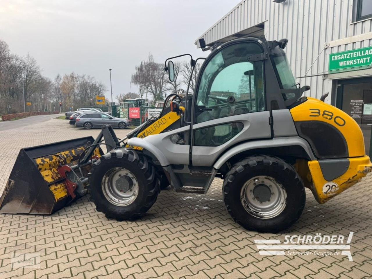 Radlader des Typs Kramer 380 ALLRAD +  SCHAUFEL + PALETTENGABEL, Gebrauchtmaschine in Westerstede (Bild 9)