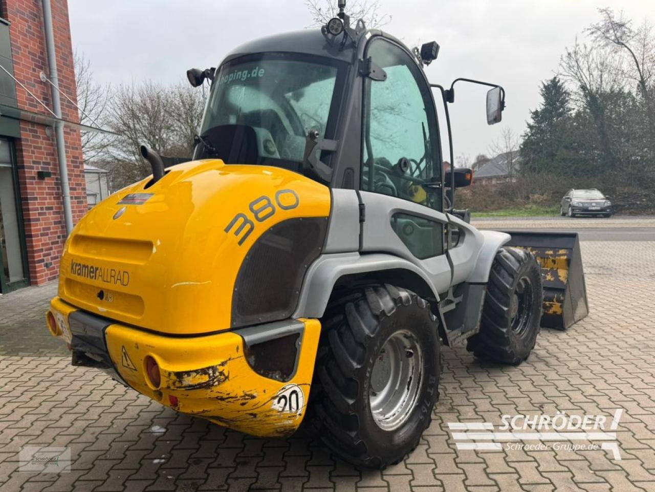 Radlader des Typs Kramer 380 ALLRAD +  SCHAUFEL + PALETTENGABEL, Gebrauchtmaschine in Westerstede (Bild 10)