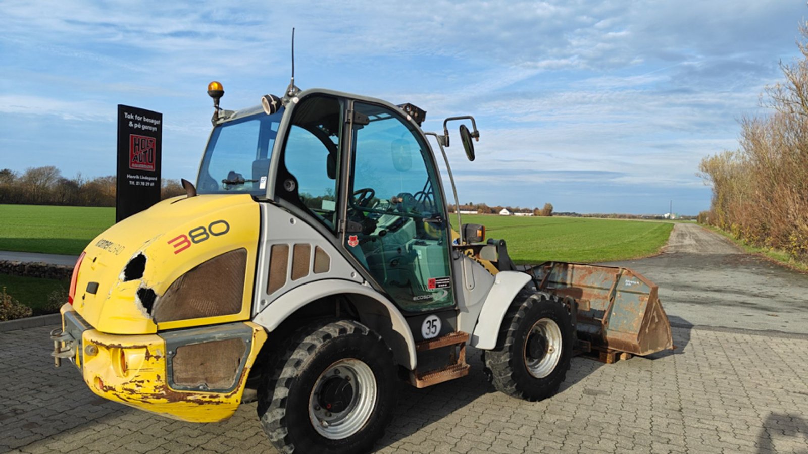 Radlader типа Kramer 380, Gebrauchtmaschine в Vrå (Фотография 3)