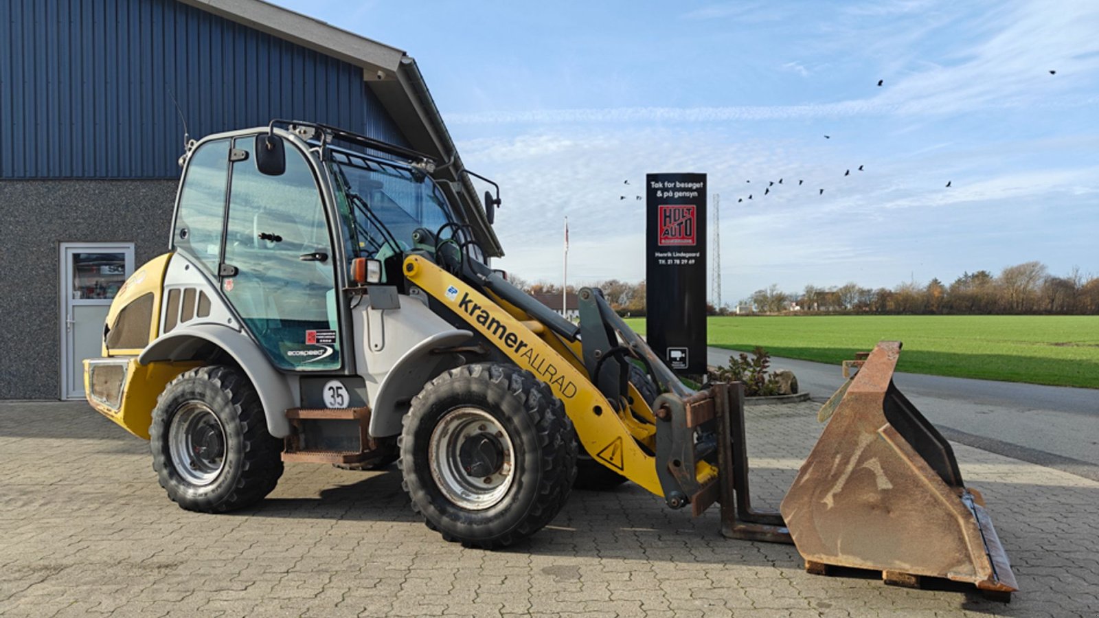 Radlader типа Kramer 380, Gebrauchtmaschine в Vrå (Фотография 1)