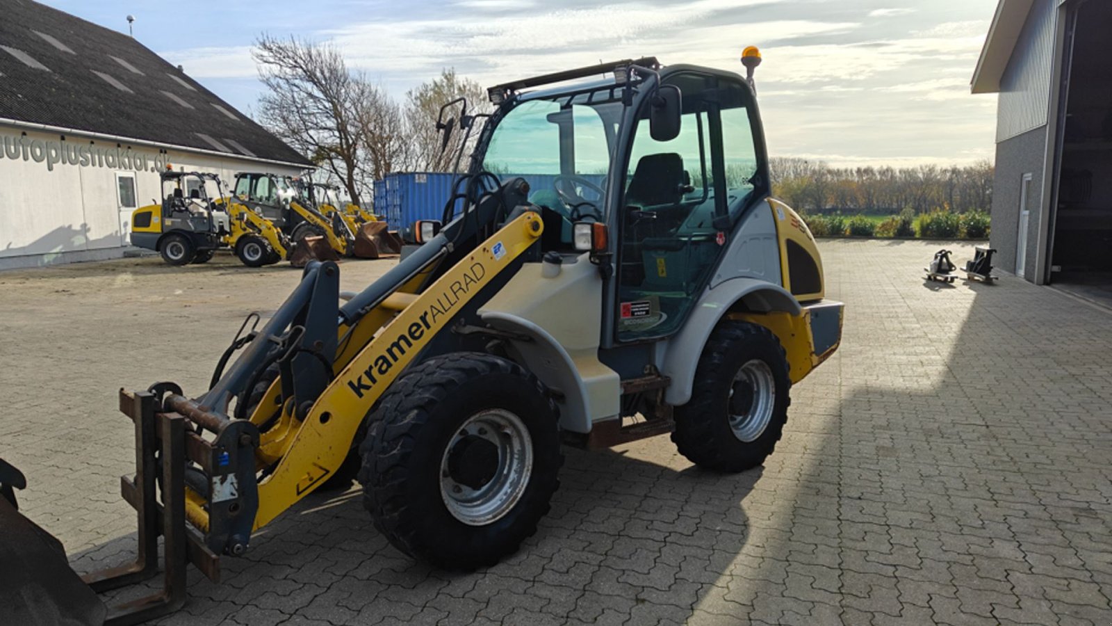 Radlader типа Kramer 380, Gebrauchtmaschine в Vrå (Фотография 8)