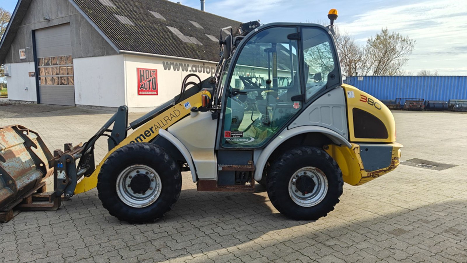 Radlader типа Kramer 380, Gebrauchtmaschine в Vrå (Фотография 7)