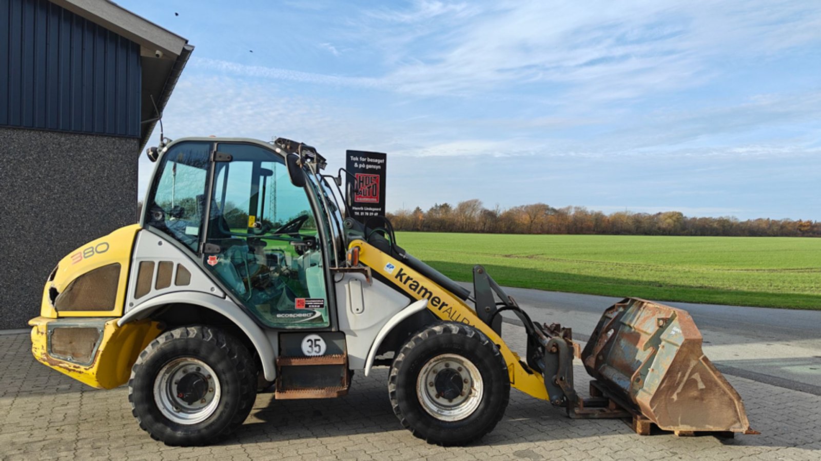 Radlader типа Kramer 380, Gebrauchtmaschine в Vrå (Фотография 2)