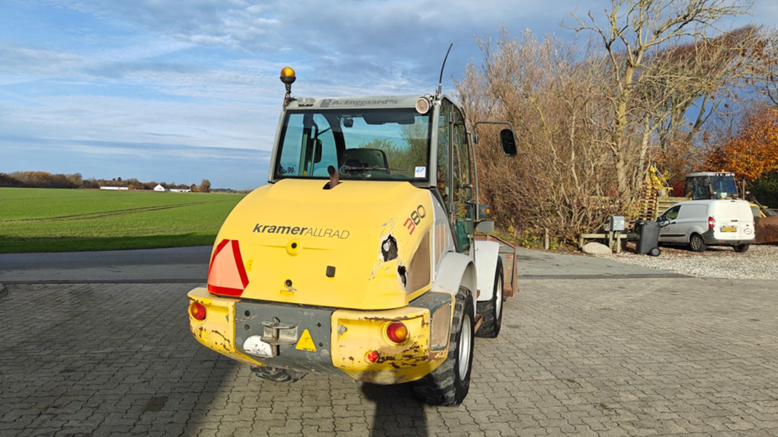 Radlader типа Kramer 380, Gebrauchtmaschine в Vrå (Фотография 4)