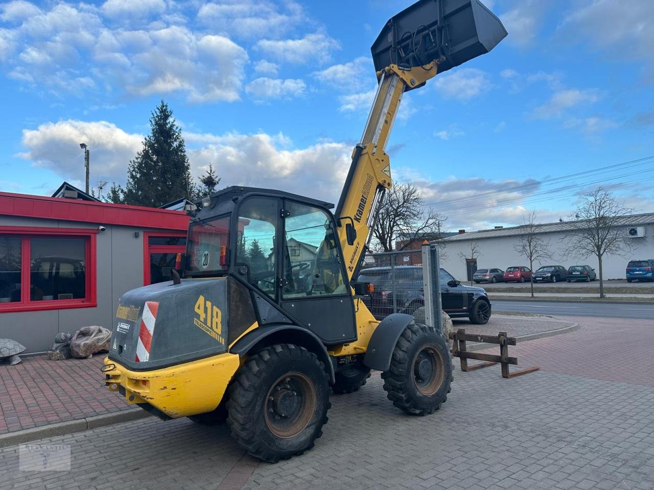 Radlader типа Kramer 418 Telescopic, Gebrauchtmaschine в Pragsdorf (Фотография 3)