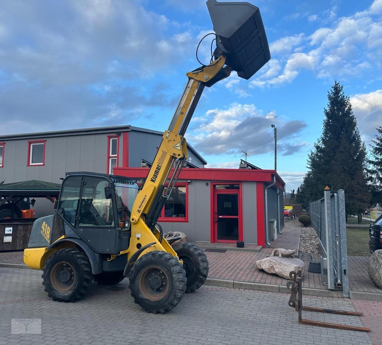 Radlader типа Kramer 418 Telescopic, Gebrauchtmaschine в Pragsdorf (Фотография 4)