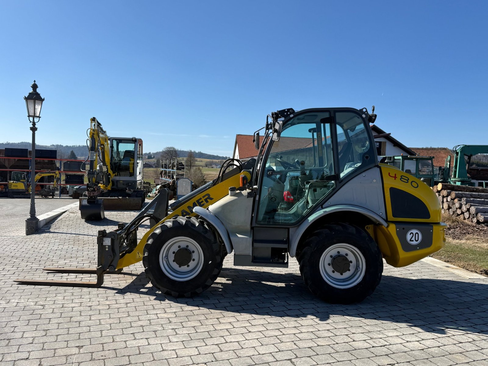 Radlader типа Kramer 480, Gebrauchtmaschine в Neureichenau (Фотография 1)