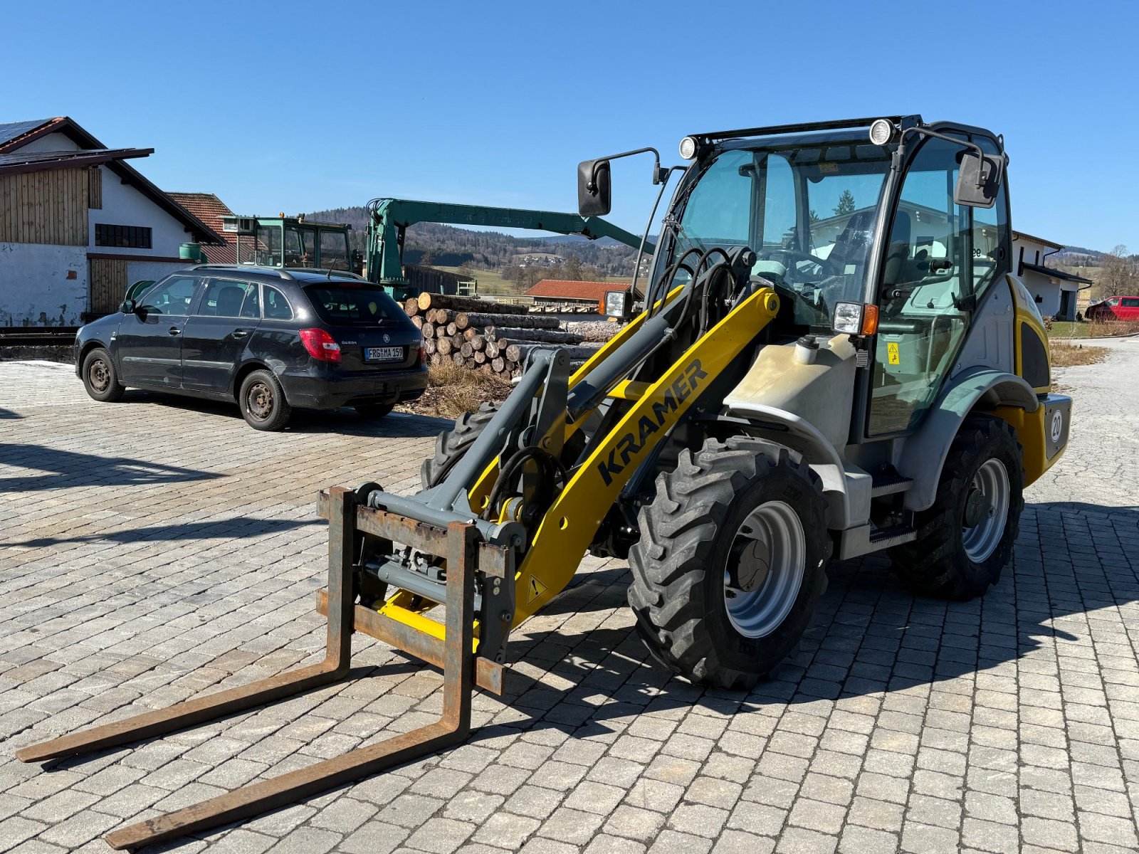 Radlader типа Kramer 480, Gebrauchtmaschine в Neureichenau (Фотография 2)