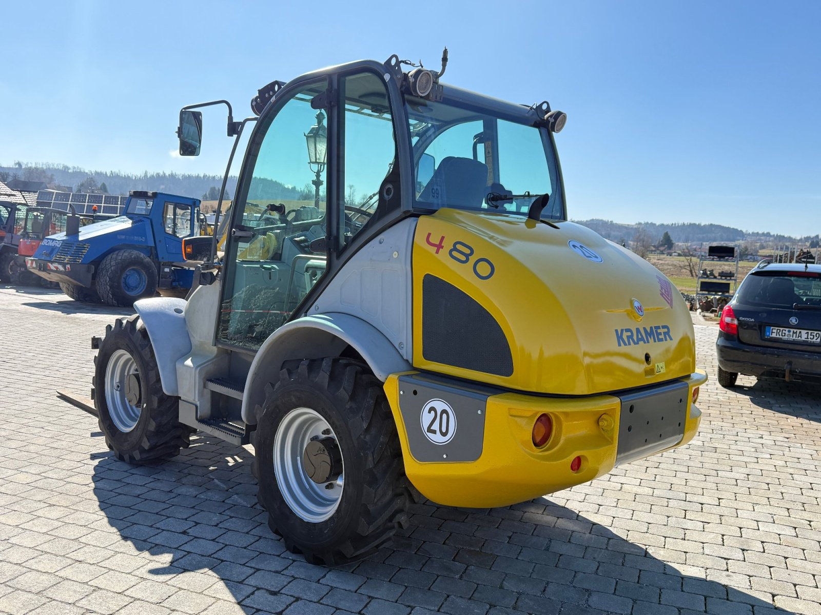 Radlader типа Kramer 480, Gebrauchtmaschine в Neureichenau (Фотография 8)
