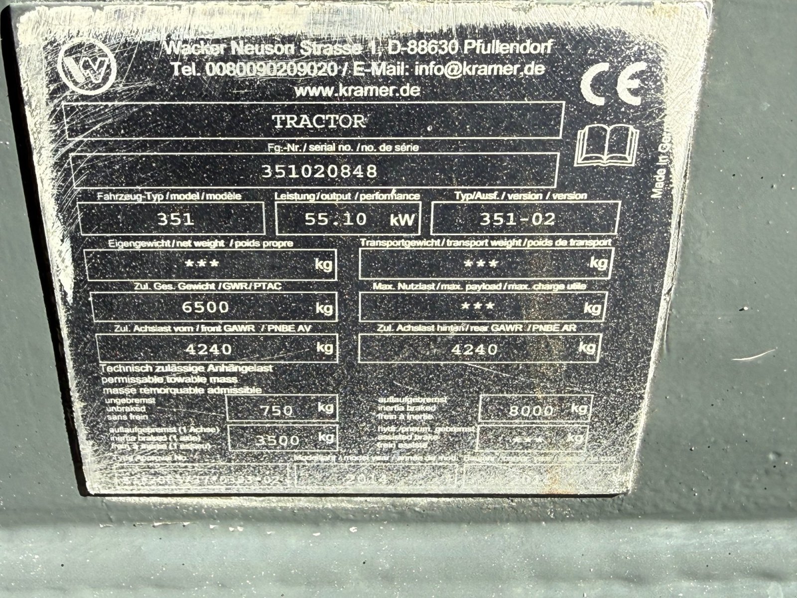 Radlader типа Kramer 480, Gebrauchtmaschine в Neureichenau (Фотография 19)