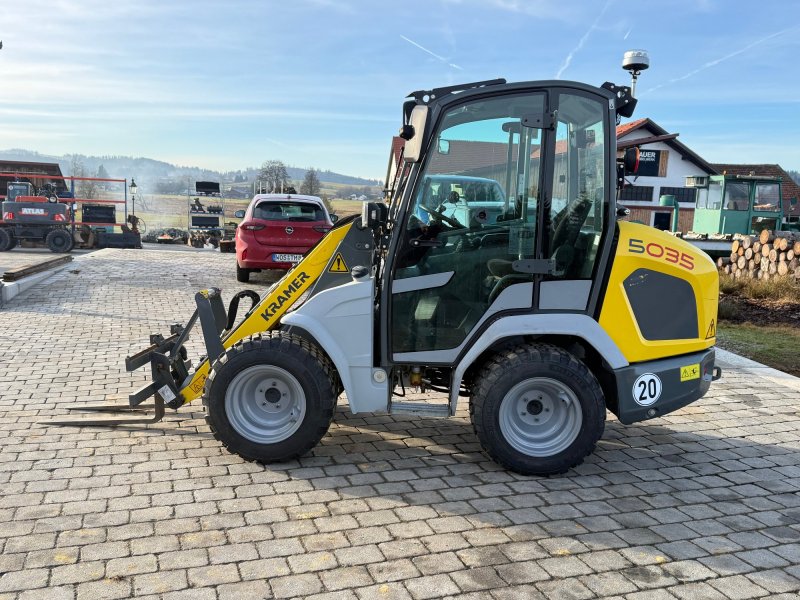 Radlader Türe ait Kramer 5035 mit Breitreifen, Gebrauchtmaschine içinde Neureichenau (resim 1)