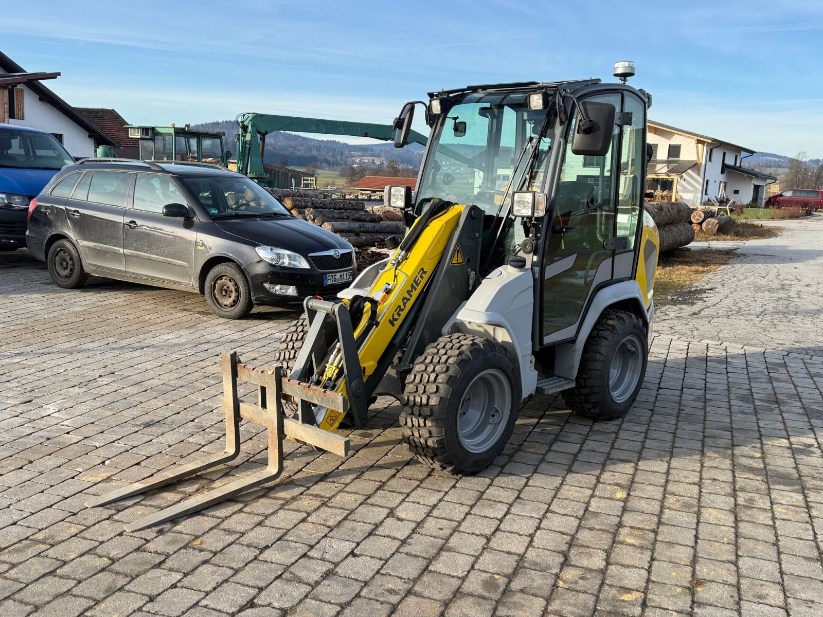 Radlader typu Kramer 5035 mit Breitreifen, Gebrauchtmaschine v Neureichenau (Obrázek 2)