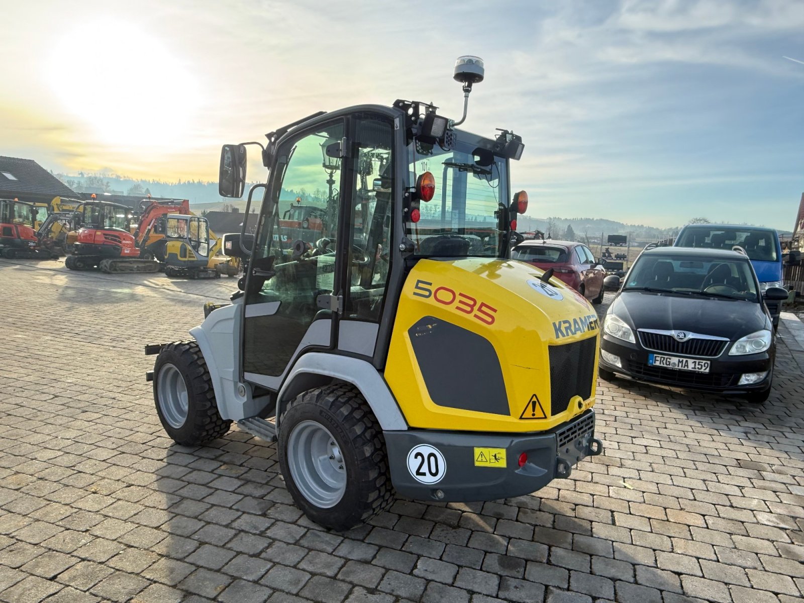 Radlader typu Kramer 5035 mit Breitreifen, Gebrauchtmaschine v Neureichenau (Obrázek 8)