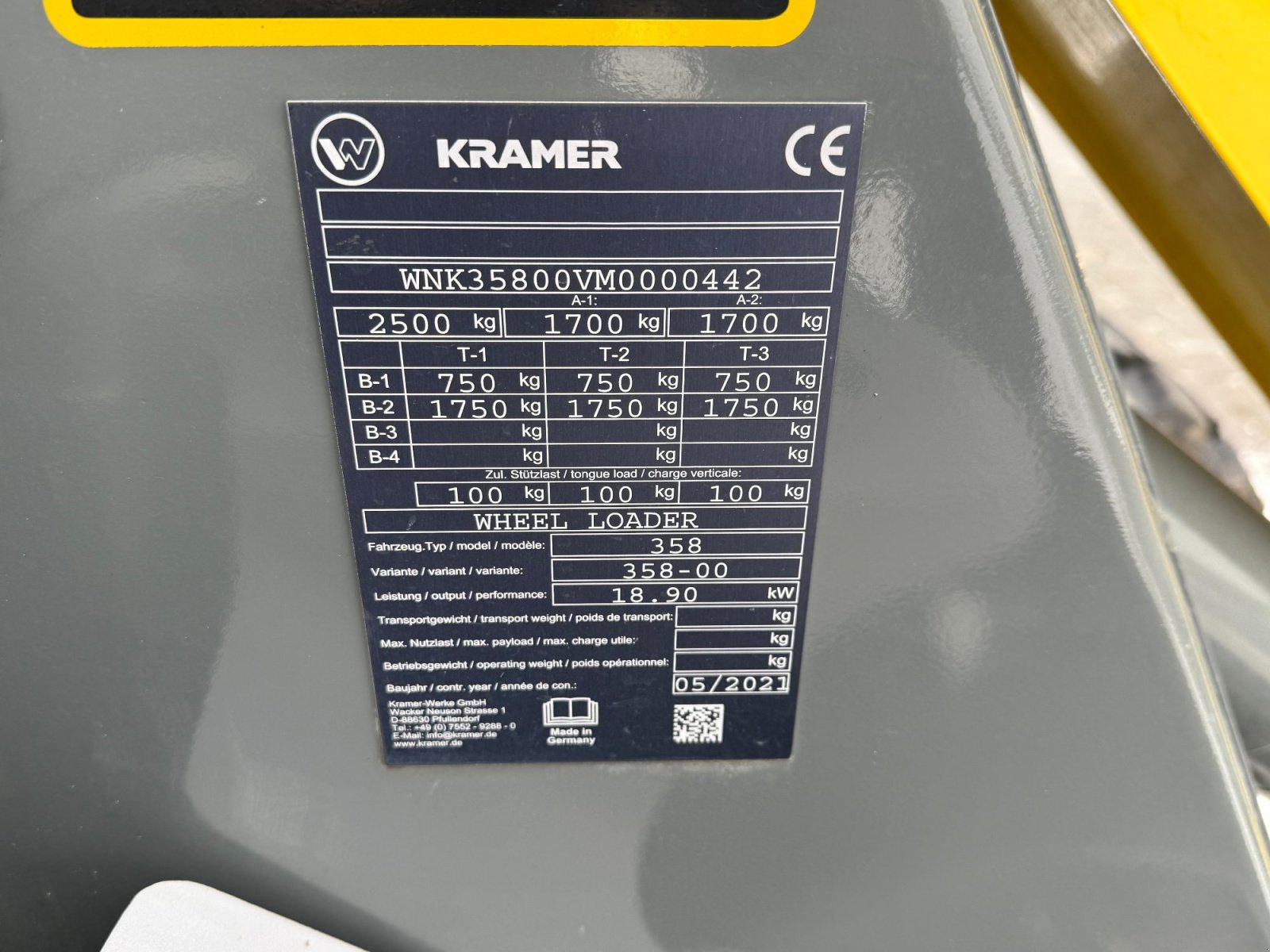 Radlader typu Kramer 5035 mit Breitreifen, Gebrauchtmaschine v Neureichenau (Obrázek 14)