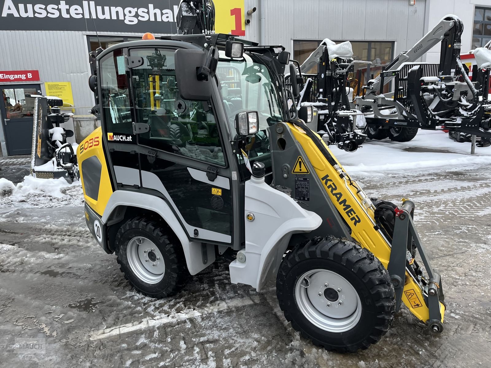 Radlader a típus Kramer 5035 mit Kabine, Neuwertig, Gebrauchtmaschine ekkor: Burgkirchen (Kép 2)