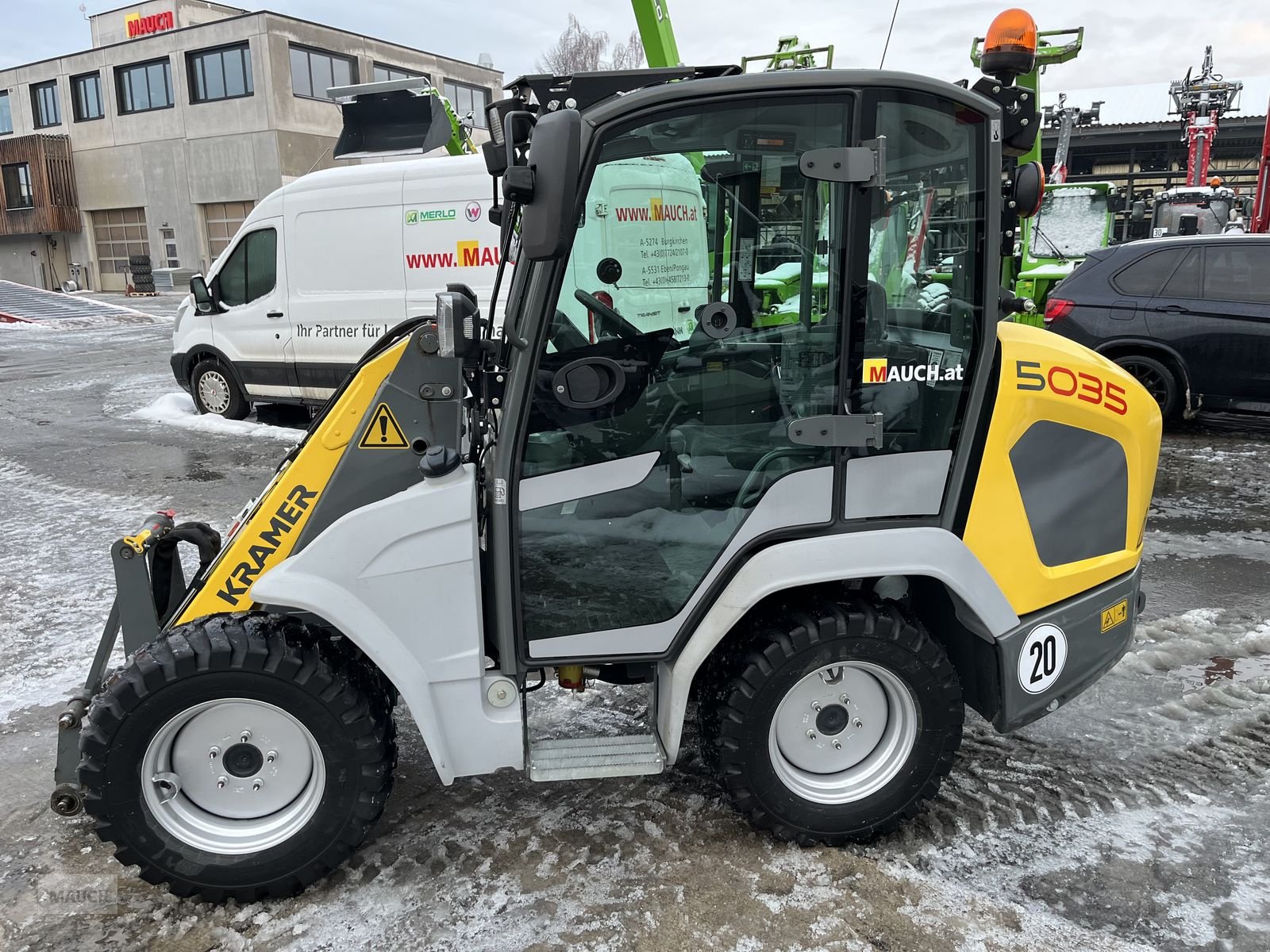 Radlader a típus Kramer 5035 mit Kabine, Neuwertig, Gebrauchtmaschine ekkor: Burgkirchen (Kép 8)