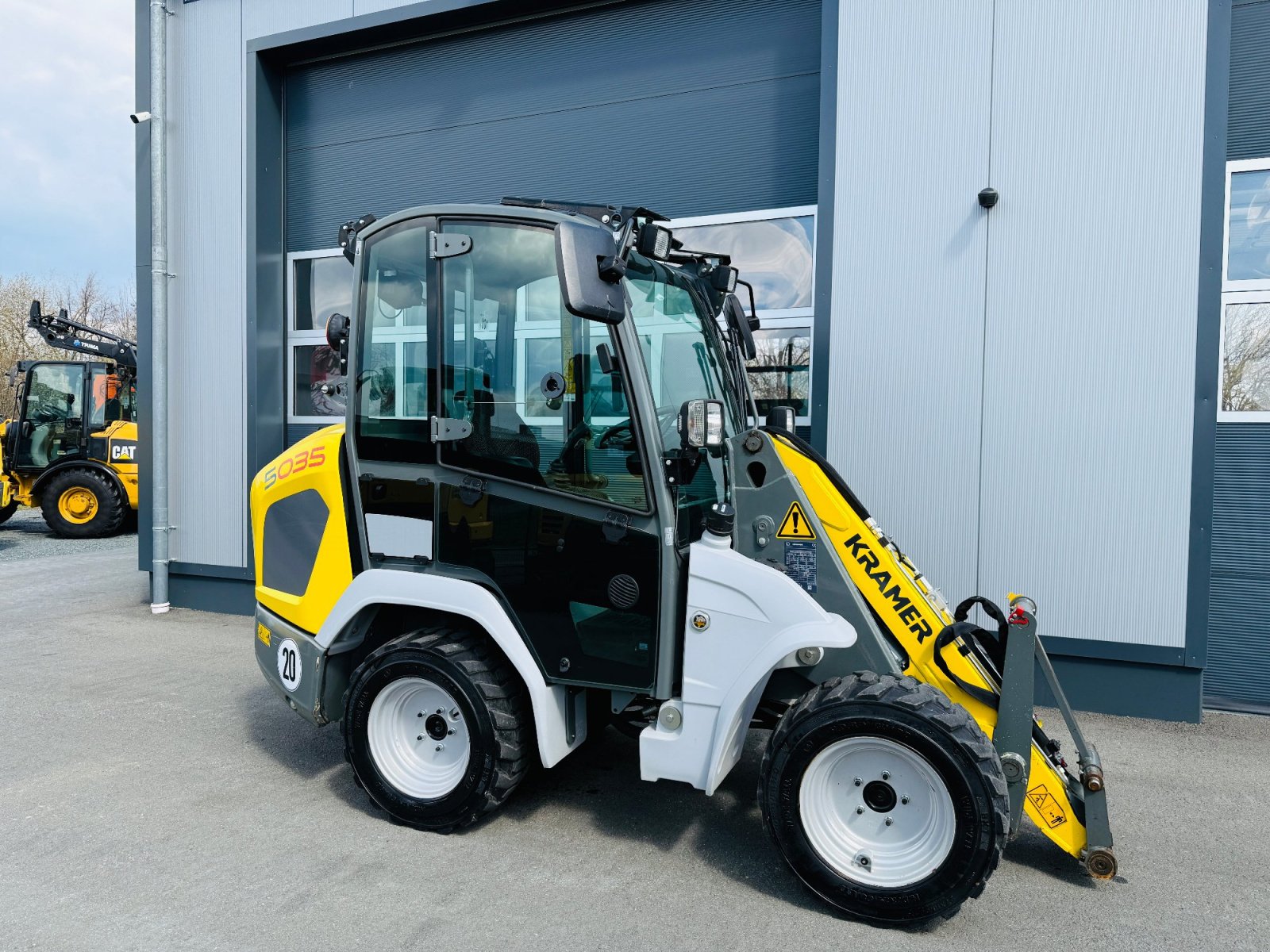 Radlader от тип Kramer 5035, Gebrauchtmaschine в Falkenstein (Снимка 4)