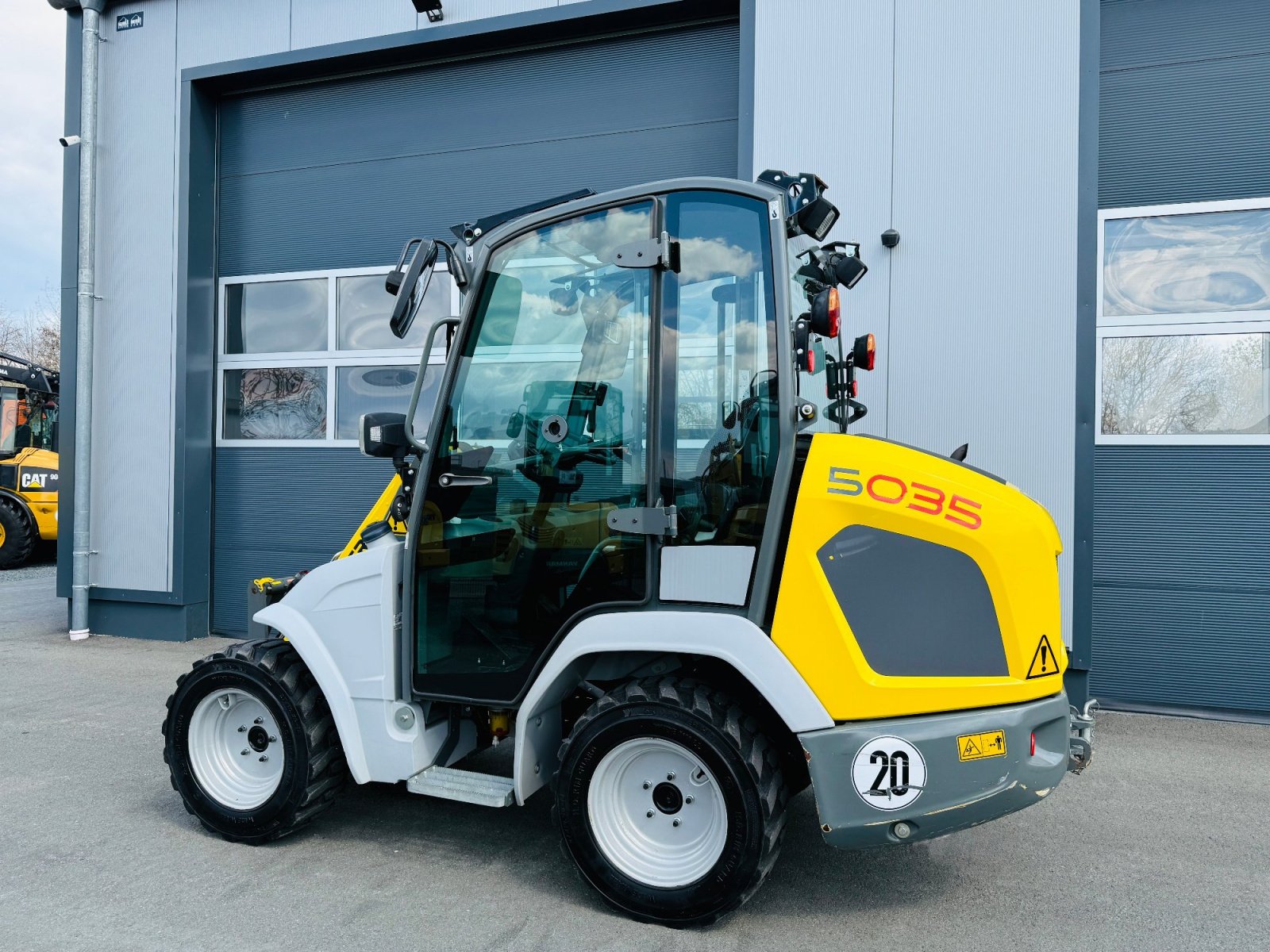 Radlader от тип Kramer 5035, Gebrauchtmaschine в Falkenstein (Снимка 5)