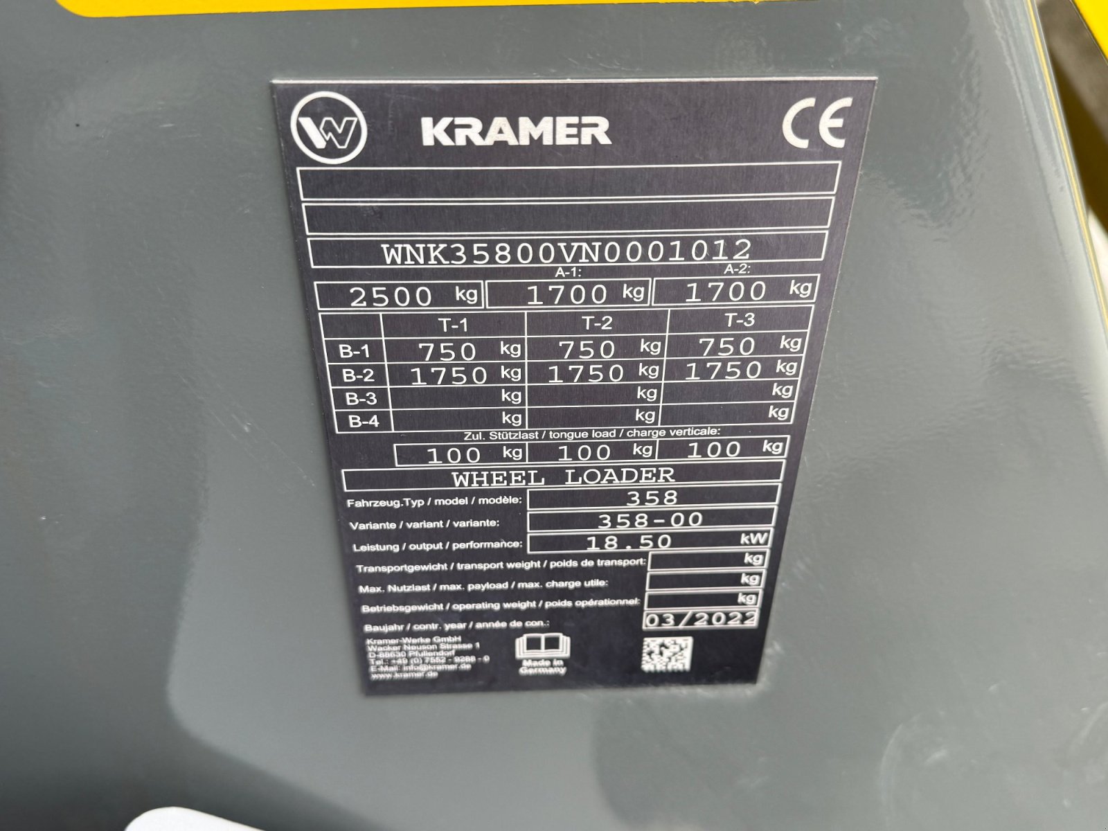 Radlader vrste Kramer 5035, Gebrauchtmaschine v Neureichenau (Slika 17)