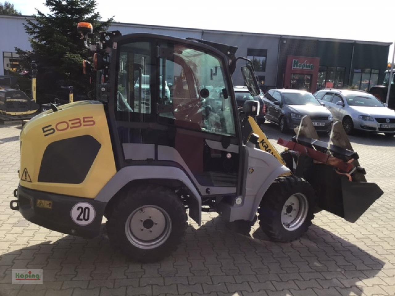 Radlader des Typs Kramer 5035, Neumaschine in Bakum (Bild 4)