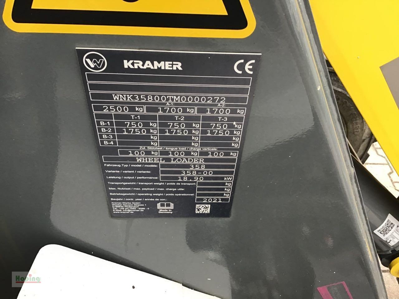 Radlader of the type Kramer 5035, Gebrauchtmaschine in Bakum (Picture 11)