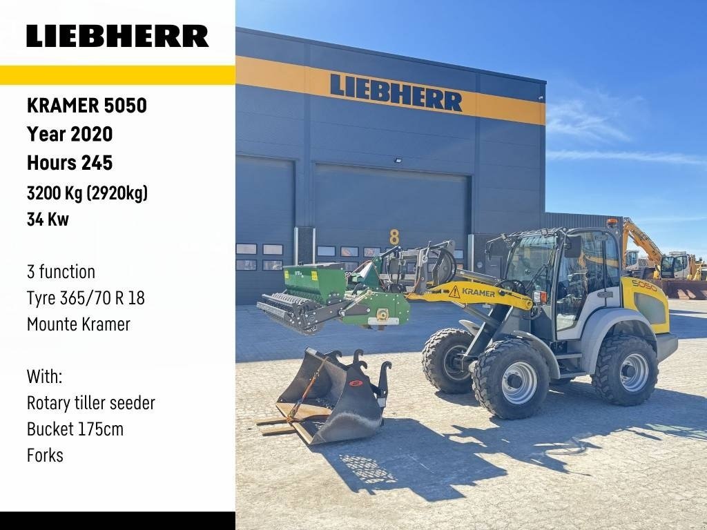 Radlader typu Kramer 5050, Gebrauchtmaschine v Vojens (Obrázok 1)