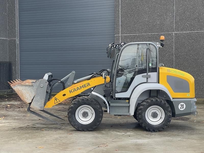Radlader Türe ait Kramer 5055 E, Gebrauchtmaschine içinde Waregem (resim 3)