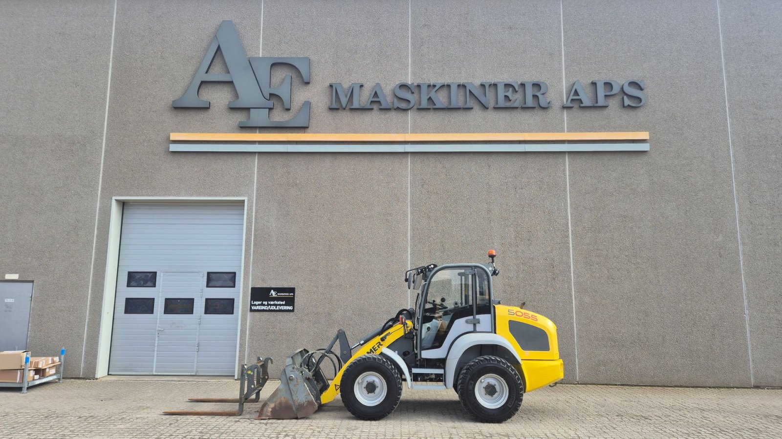 Radlader του τύπου Kramer 5055, Gebrauchtmaschine σε Randers (Φωτογραφία 1)