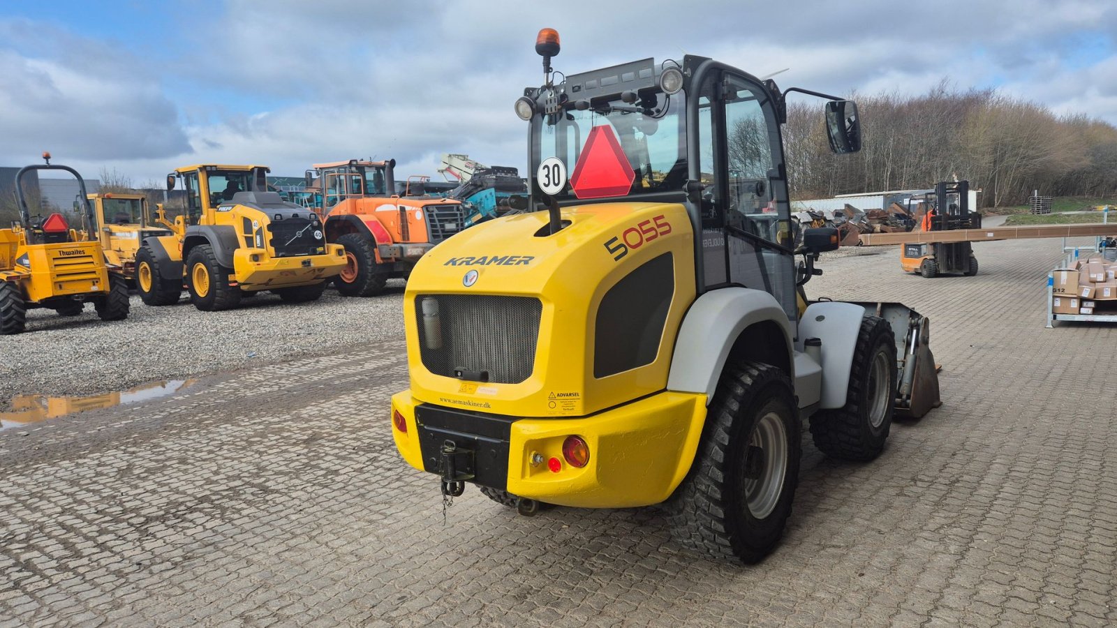 Radlader του τύπου Kramer 5055, Gebrauchtmaschine σε Randers (Φωτογραφία 4)