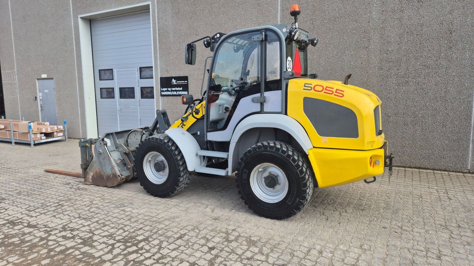 Radlader του τύπου Kramer 5055, Gebrauchtmaschine σε Randers (Φωτογραφία 7)