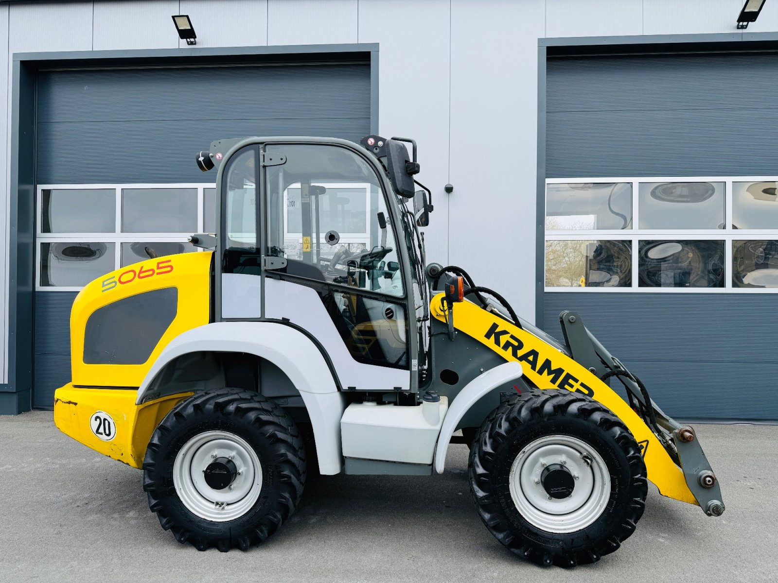 Radlader tip Kramer 5065, Gebrauchtmaschine in Falkenstein (Poză 3)