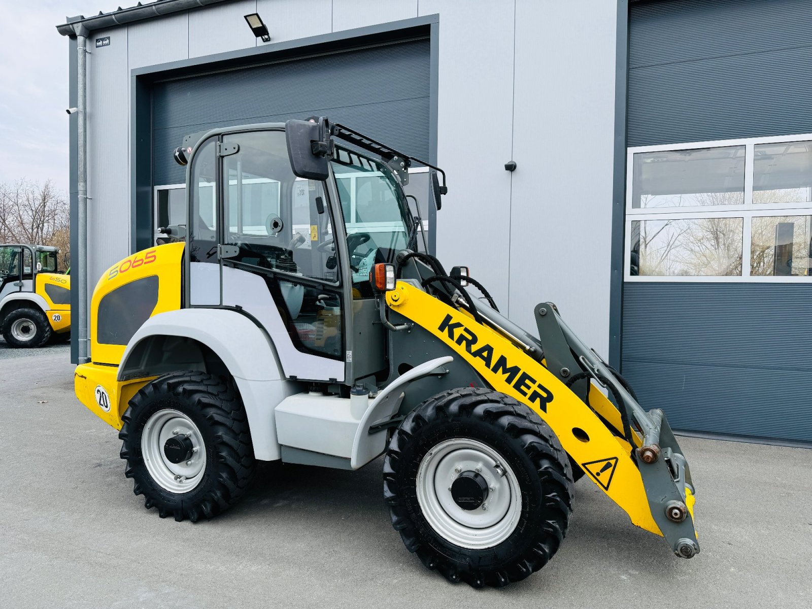 Radlader tip Kramer 5065, Gebrauchtmaschine in Falkenstein (Poză 4)