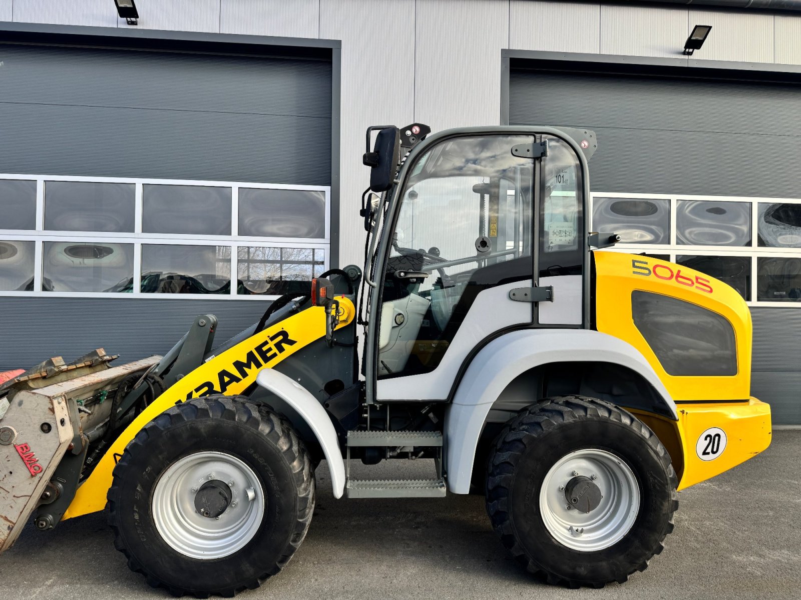 Radlader Türe ait Kramer 5065, Gebrauchtmaschine içinde Falkenstein (resim 2)
