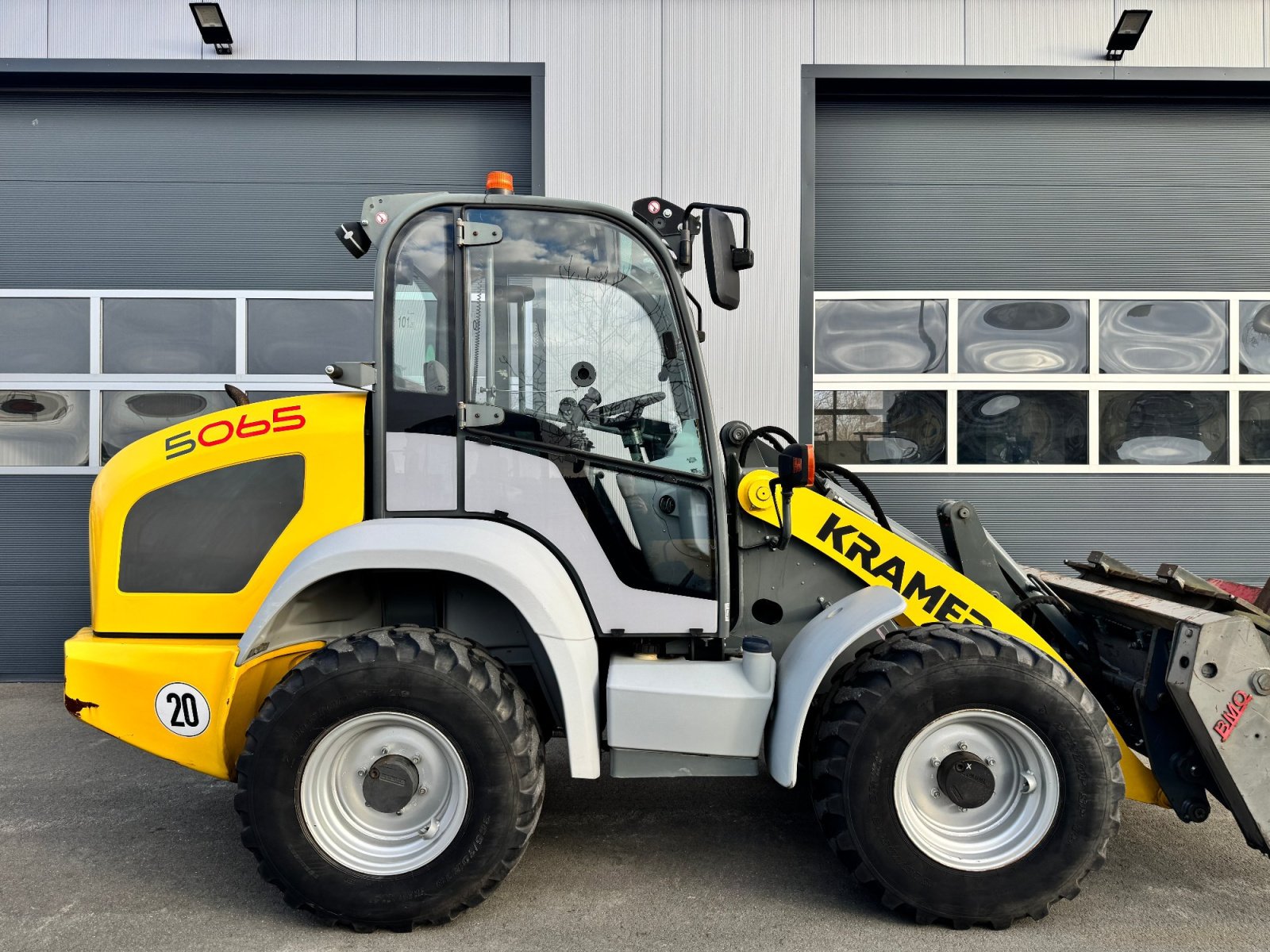 Radlader Türe ait Kramer 5065, Gebrauchtmaschine içinde Falkenstein (resim 3)