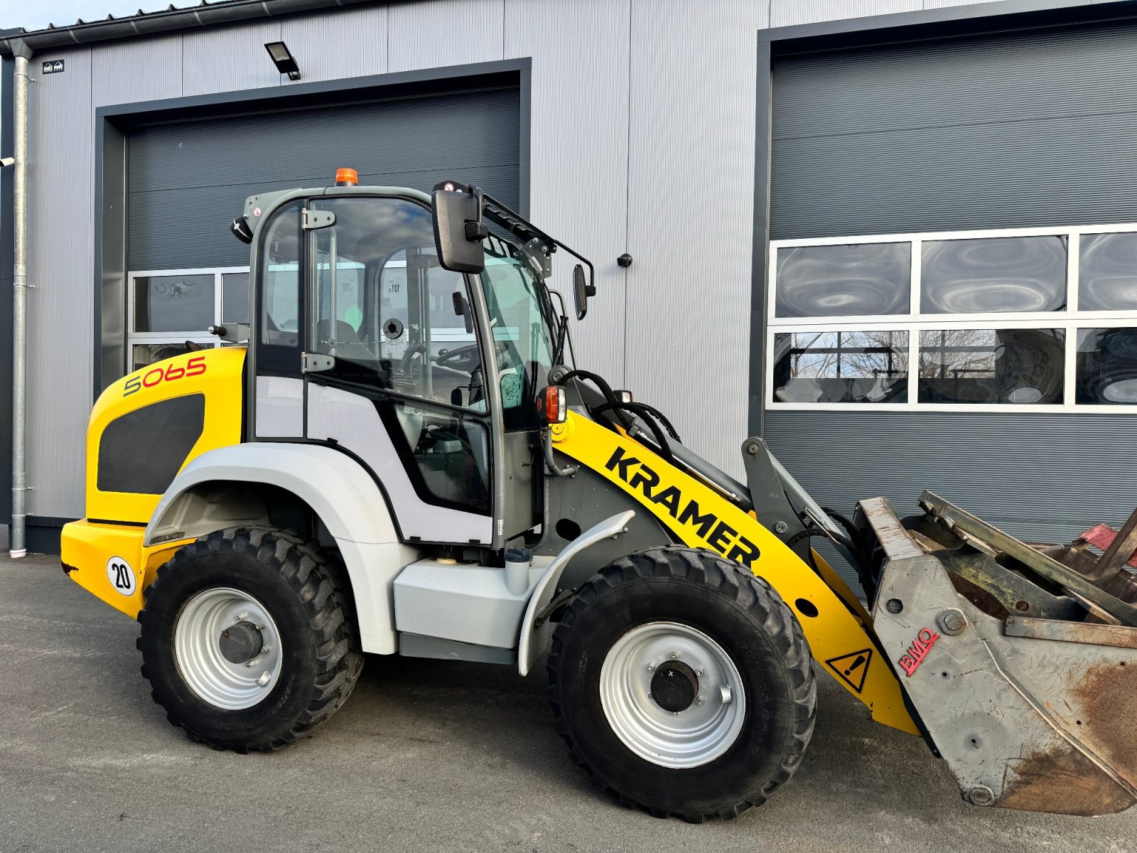 Radlader Türe ait Kramer 5065, Gebrauchtmaschine içinde Falkenstein (resim 4)