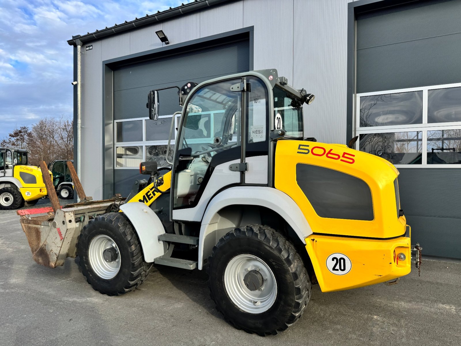 Radlader Türe ait Kramer 5065, Gebrauchtmaschine içinde Falkenstein (resim 5)