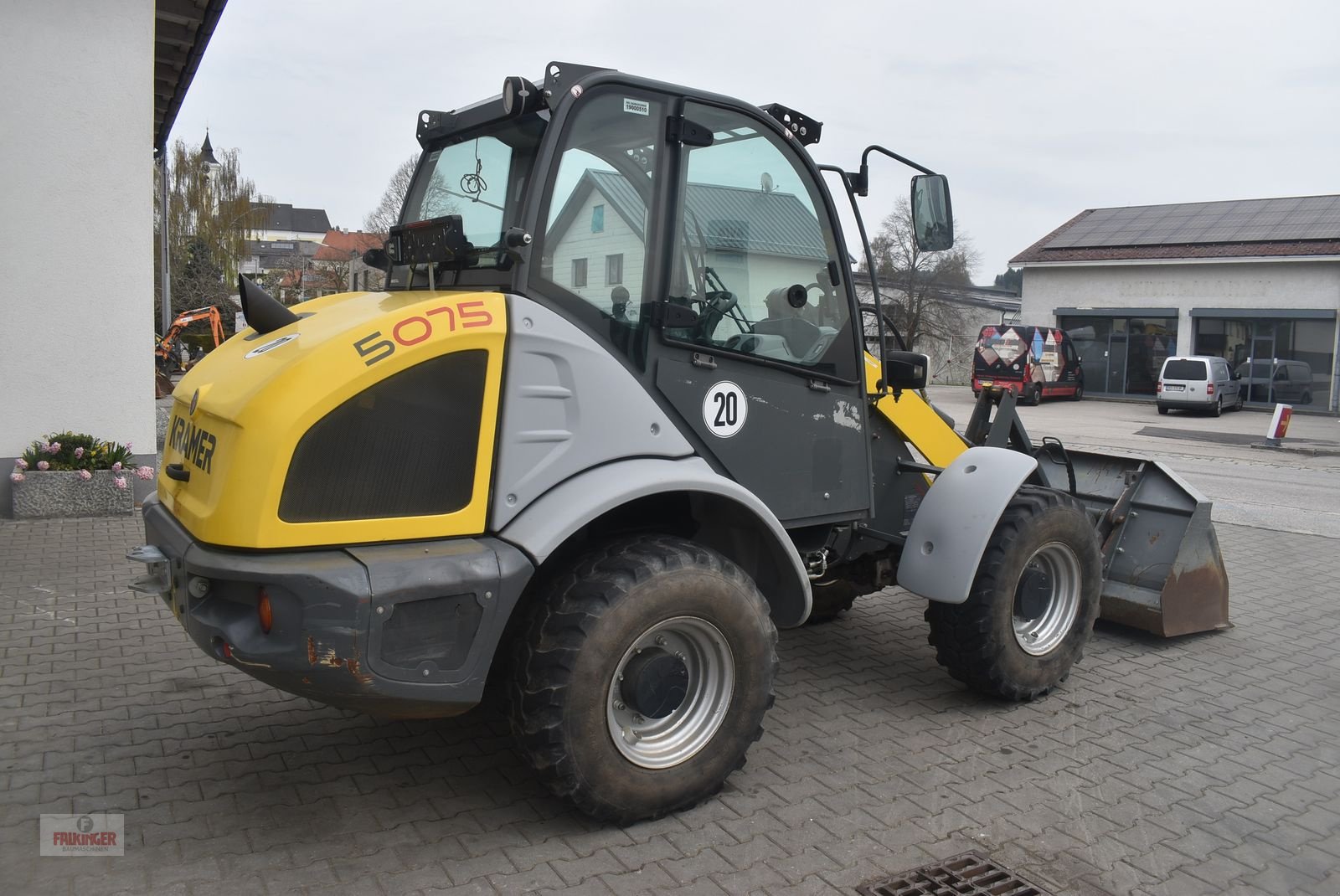 Radlader a típus Kramer 5075 mit Straßenzulassung, Gebrauchtmaschine ekkor: Putzleinsdorf (Kép 4)