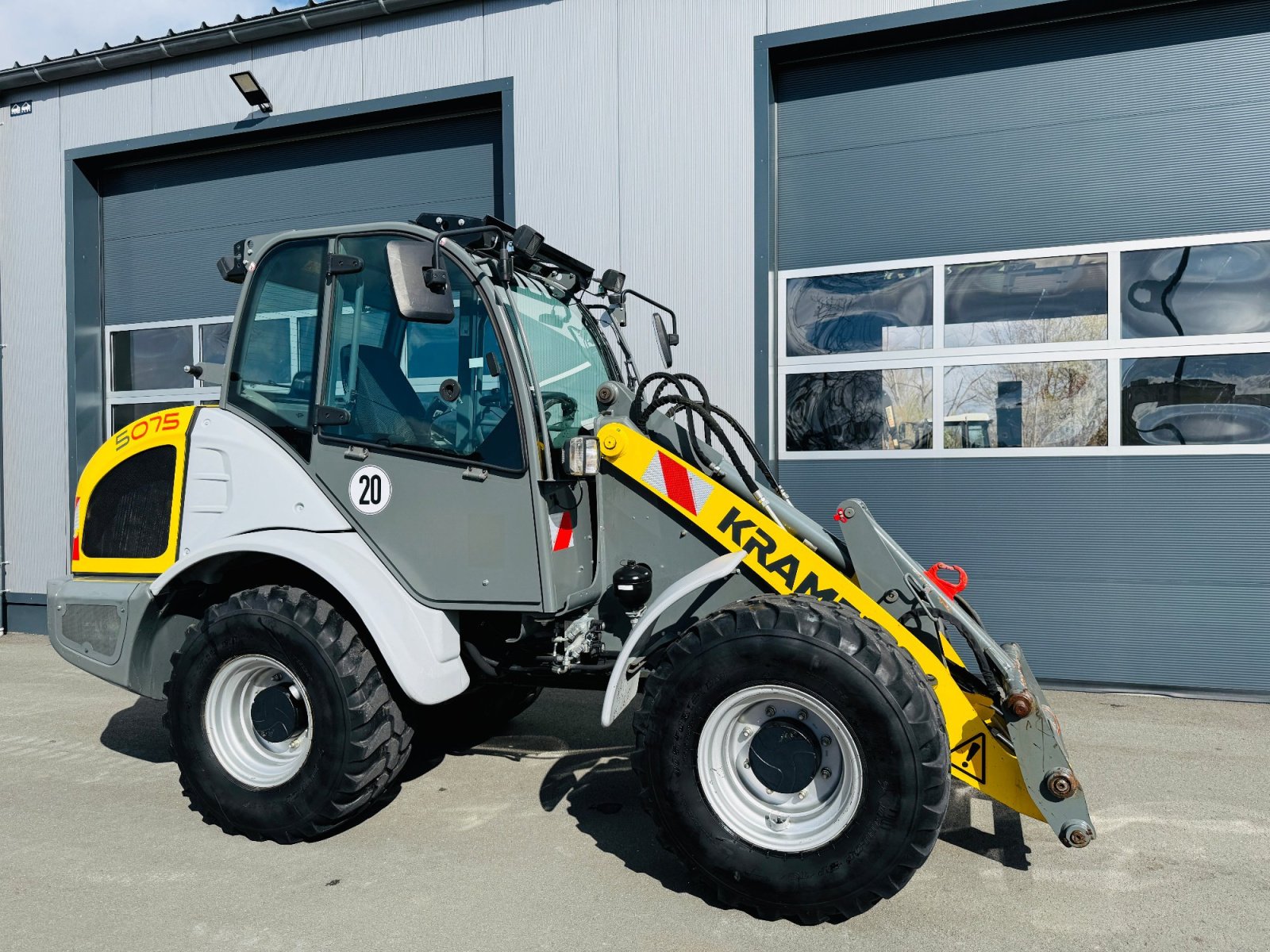 Radlader типа Kramer 5075, Gebrauchtmaschine в Falkenstein (Фотография 3)
