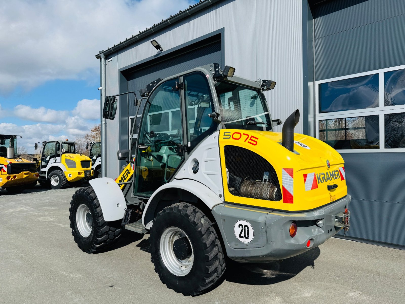Radlader типа Kramer 5075, Gebrauchtmaschine в Falkenstein (Фотография 4)