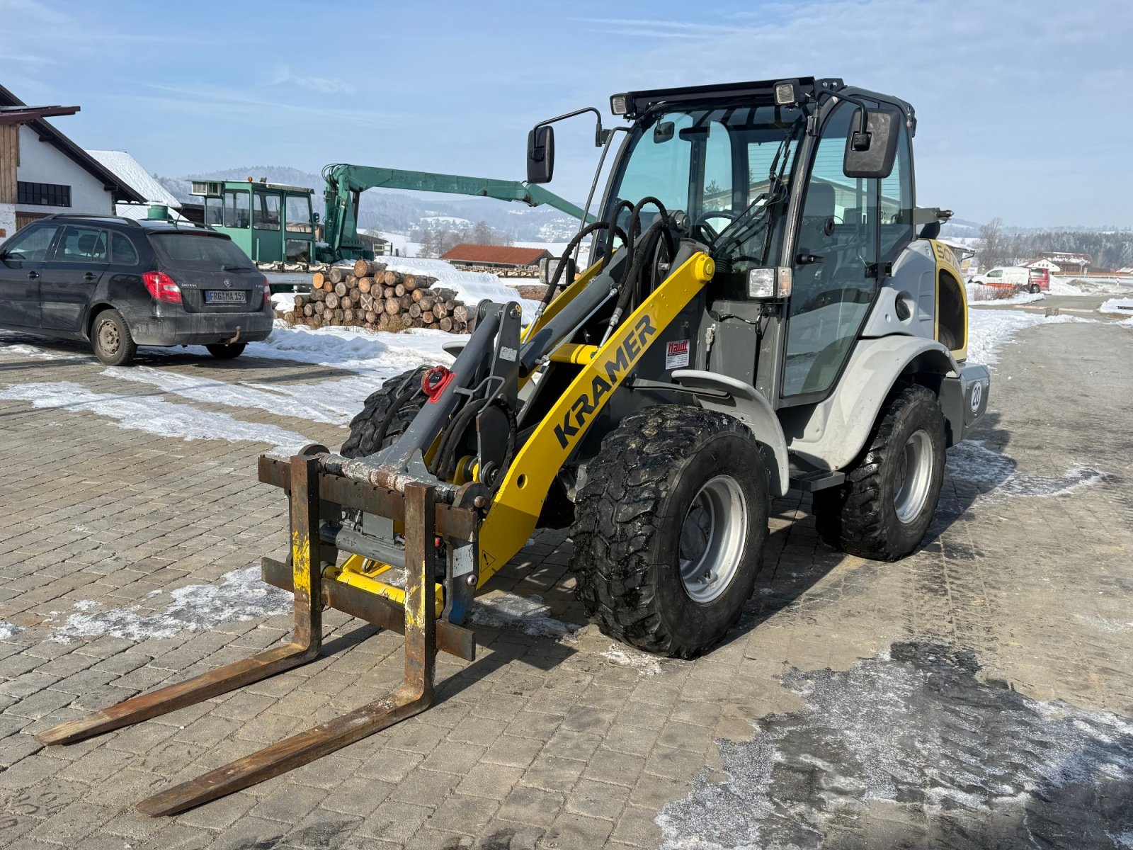 Radlader du type Kramer 5075, Gebrauchtmaschine en Neureichenau (Photo 2)