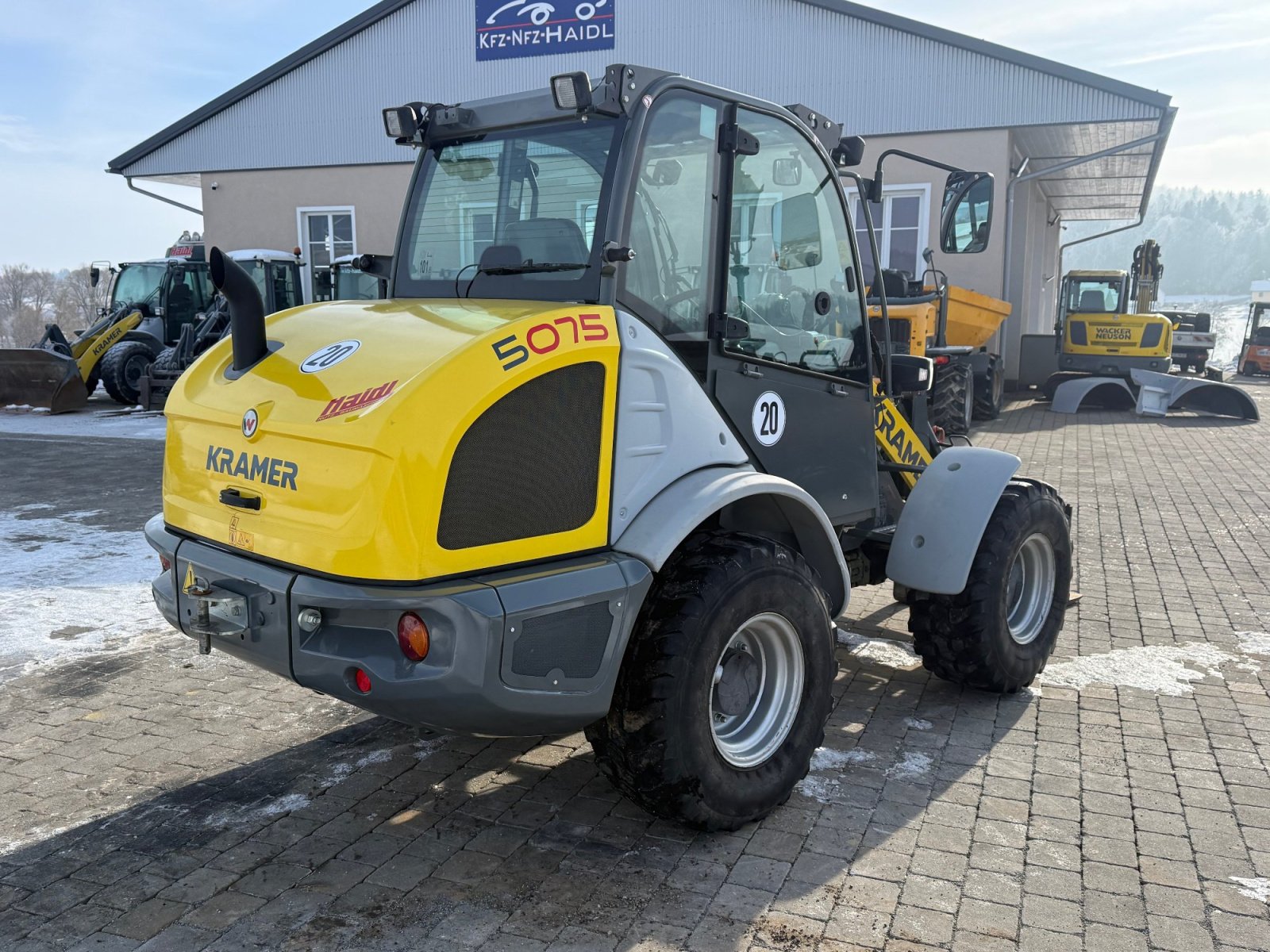 Radlader du type Kramer 5075, Gebrauchtmaschine en Neureichenau (Photo 5)