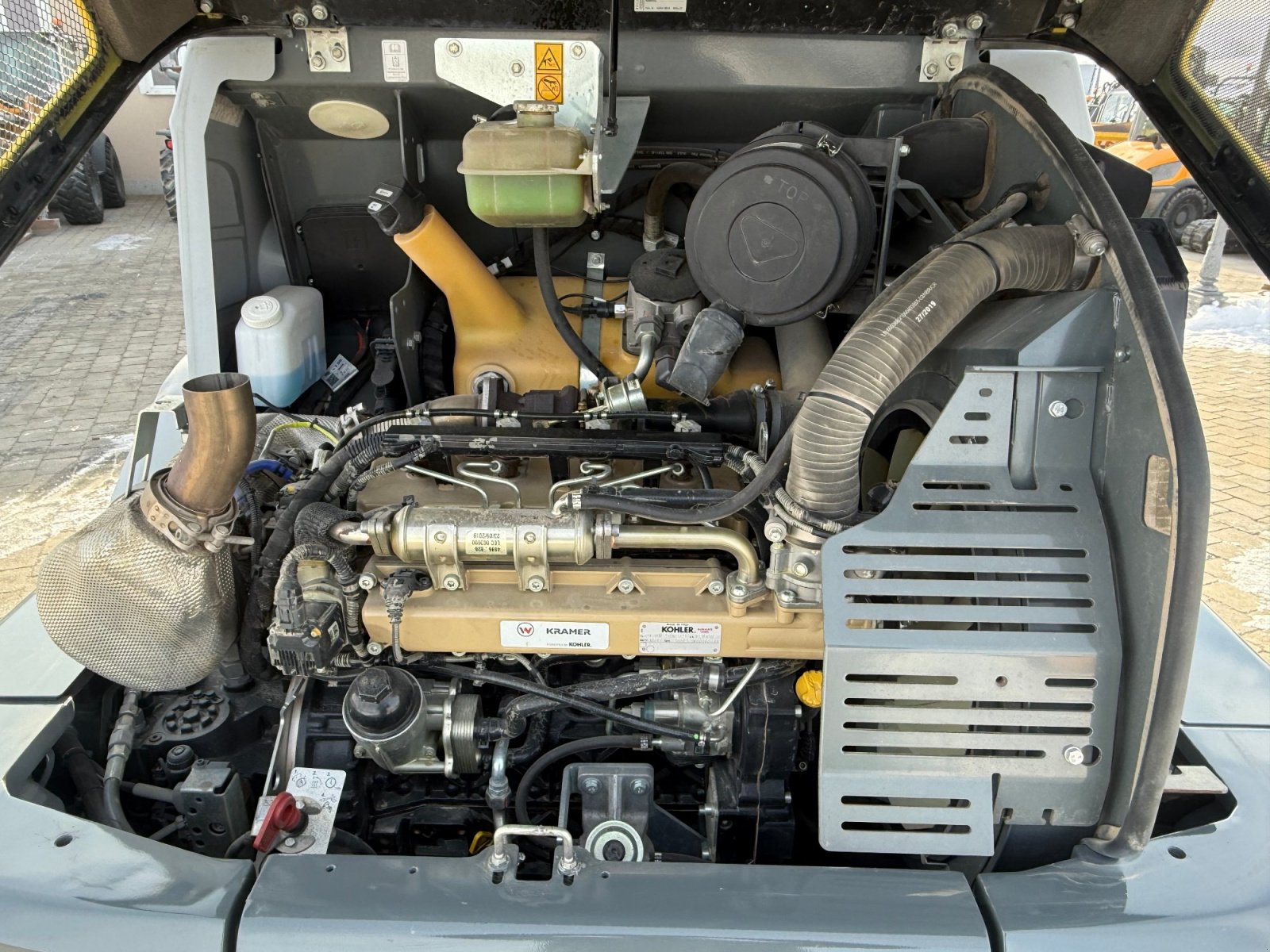 Radlader du type Kramer 5075, Gebrauchtmaschine en Neureichenau (Photo 10)