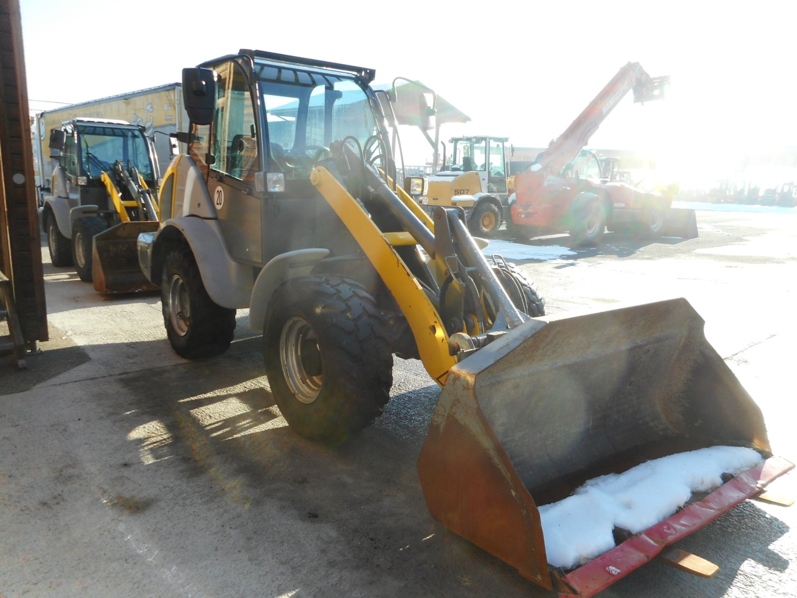 Radlader van het type Kramer 5075, Gebrauchtmaschine in St. Nikolai ob Draßling (Foto 4)