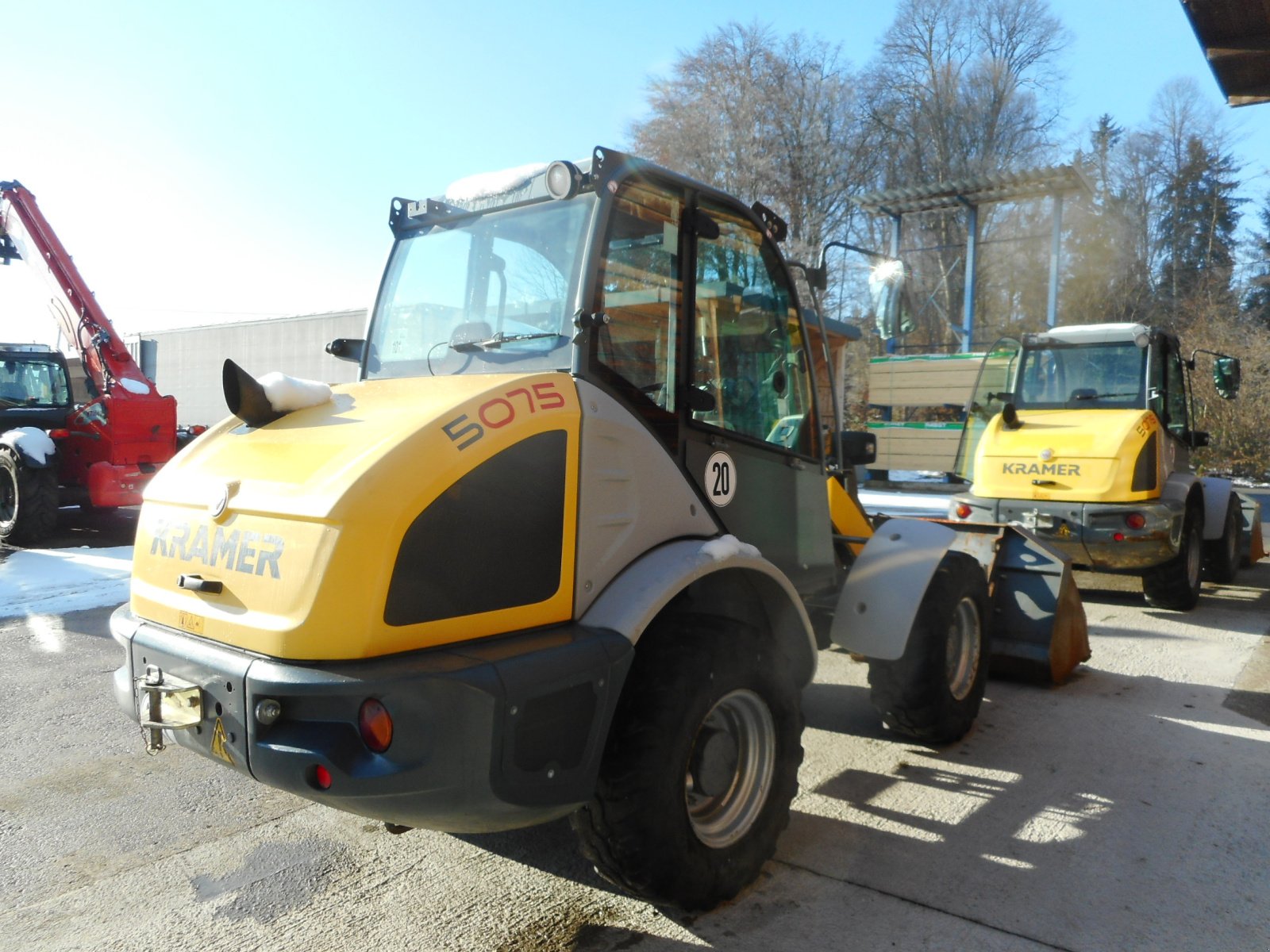 Radlader van het type Kramer 5075, Gebrauchtmaschine in St. Nikolai ob Draßling (Foto 21)