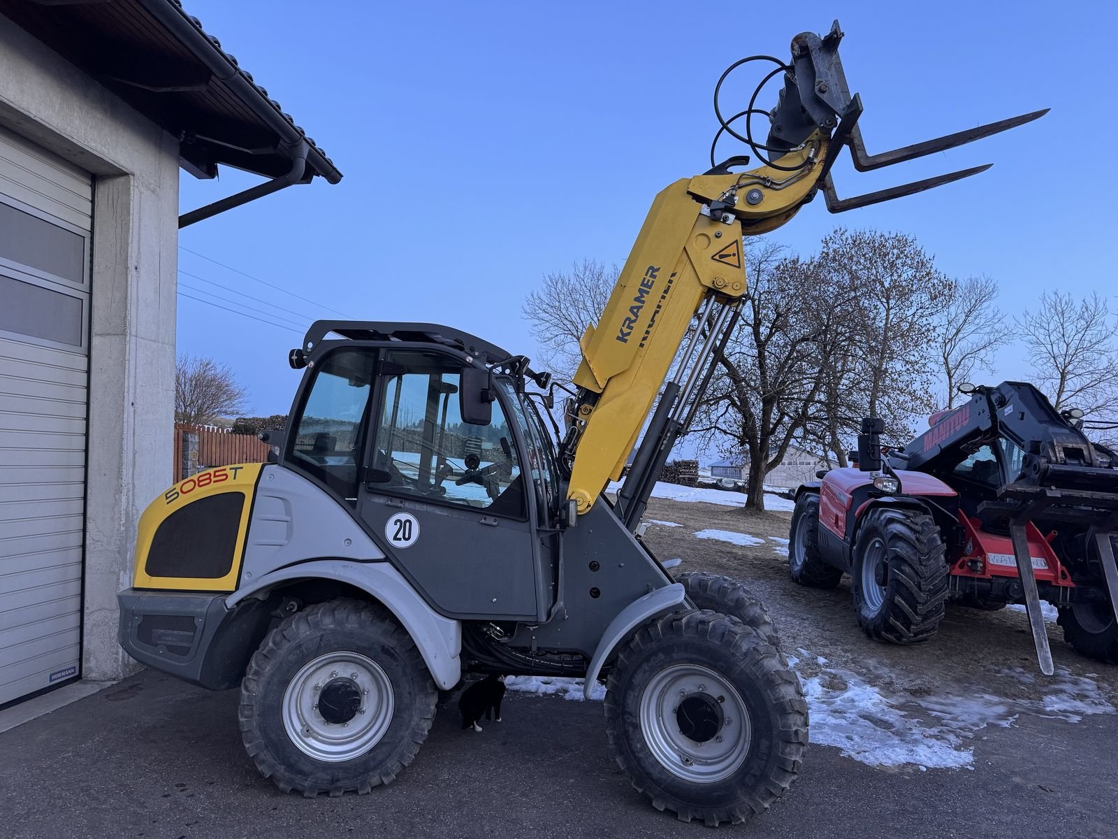 Radlader del tipo Kramer 5085 T, Gebrauchtmaschine en Traberg (Imagen 1)