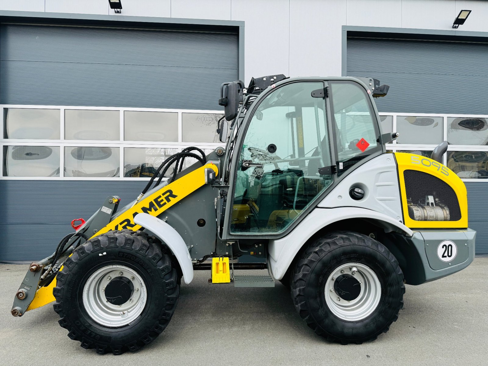 Radlader tip Kramer 5095, Gebrauchtmaschine in Falkenstein (Poză 2)