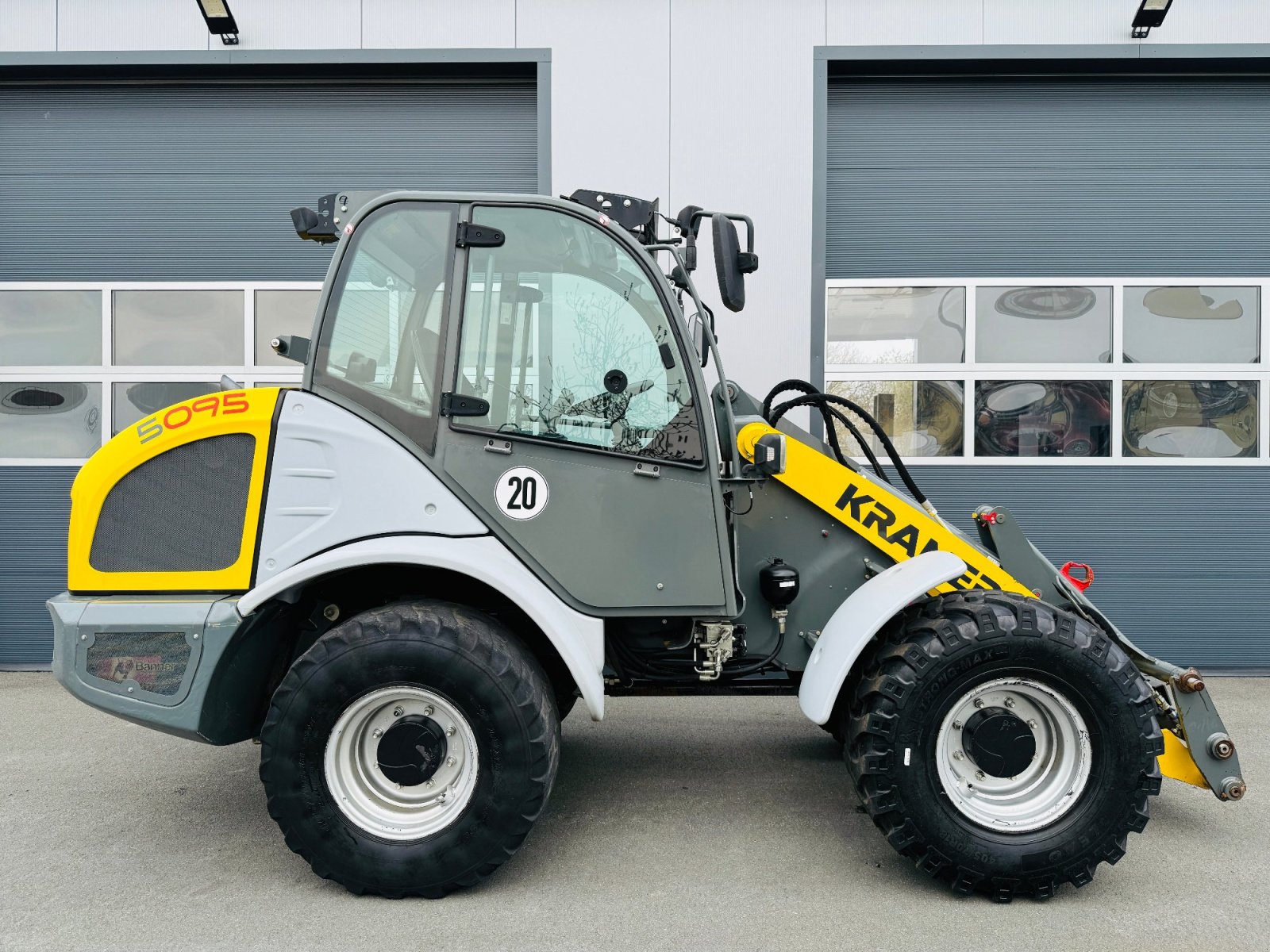 Radlader tip Kramer 5095, Gebrauchtmaschine in Falkenstein (Poză 3)