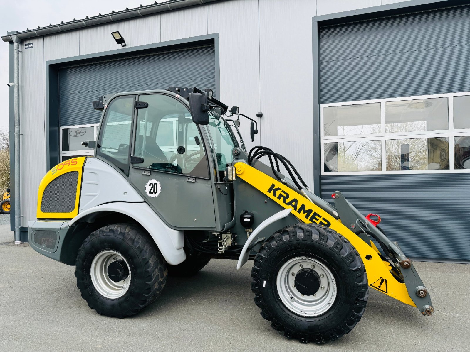 Radlader tip Kramer 5095, Gebrauchtmaschine in Falkenstein (Poză 4)