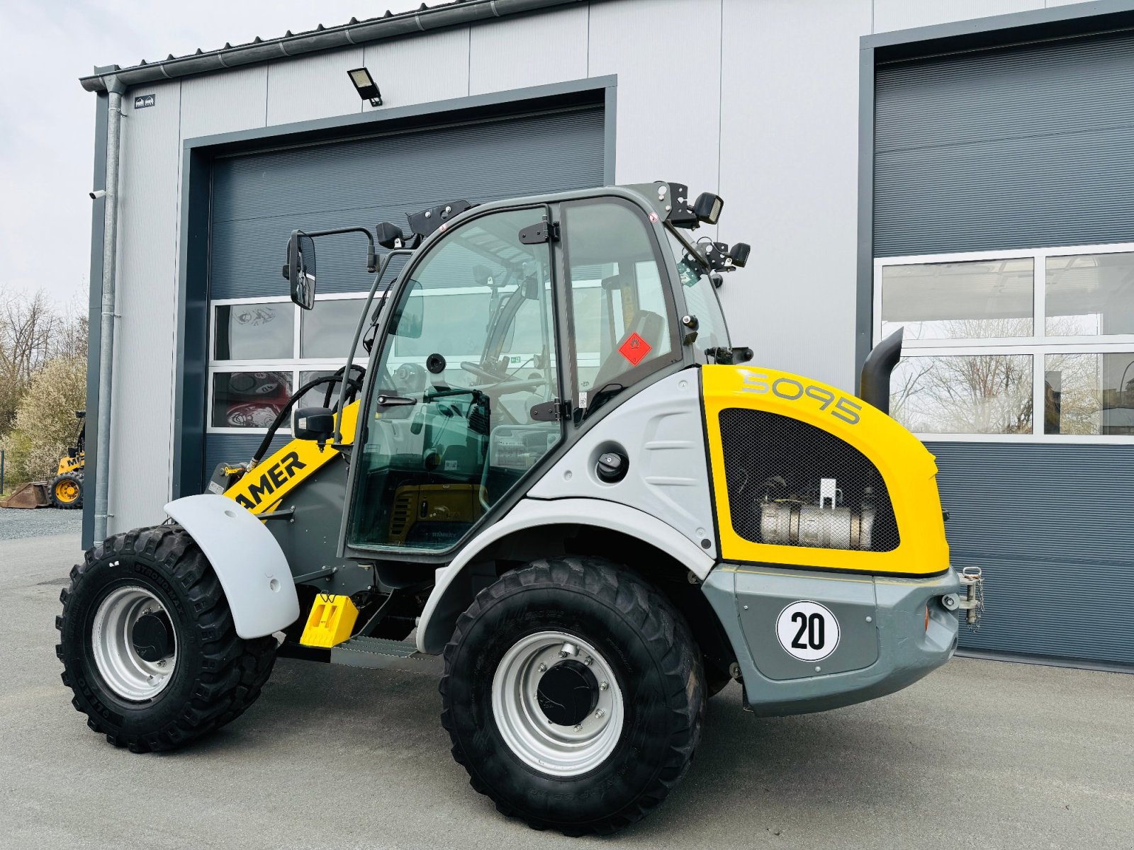 Radlader tip Kramer 5095, Gebrauchtmaschine in Falkenstein (Poză 5)