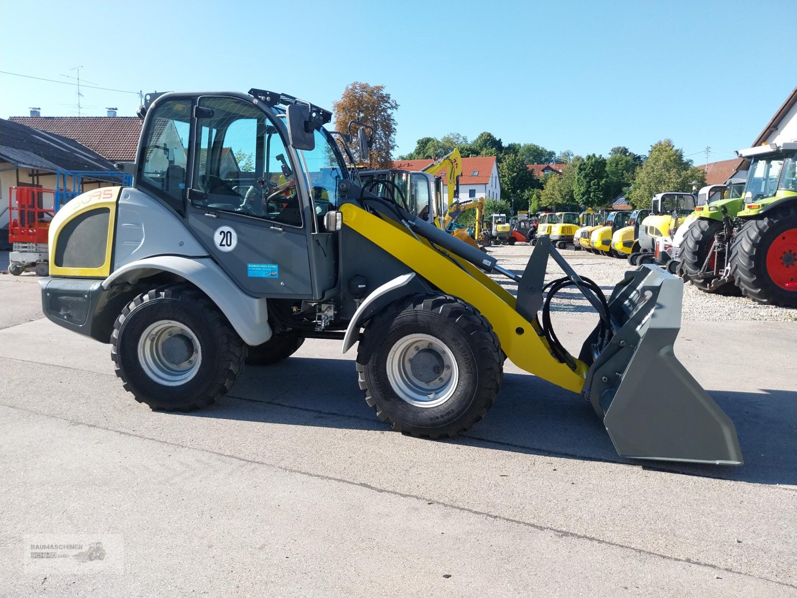 Radlader des Typs Kramer 5095, Gebrauchtmaschine in Stetten (Bild 3)